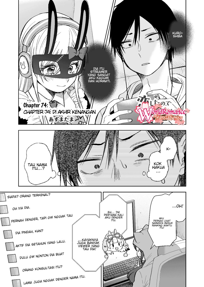 Baca Manga Koi Shita no de, Haishin Shite Mita Chapter 74 Gambar 2