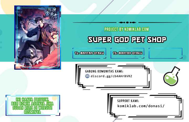 Baca Komik Super God Pet Shop Chapter 4 Gambar 1