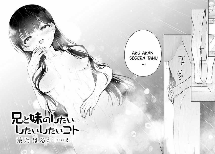 Ani to Imouto no Shitai Shitai Shitai Koto Chapter 2 Gambar 3