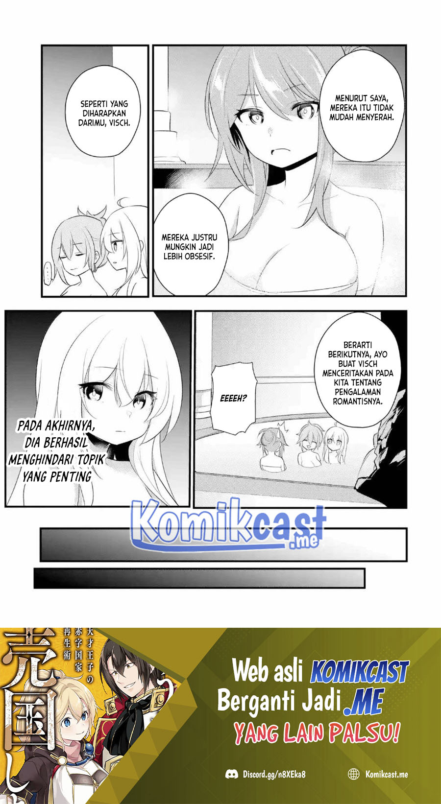 Tensai Ouji no Akaji Kokka Saisei Jutsu – Souda Baikoku Shiyou Chapter 35 Gambar 20