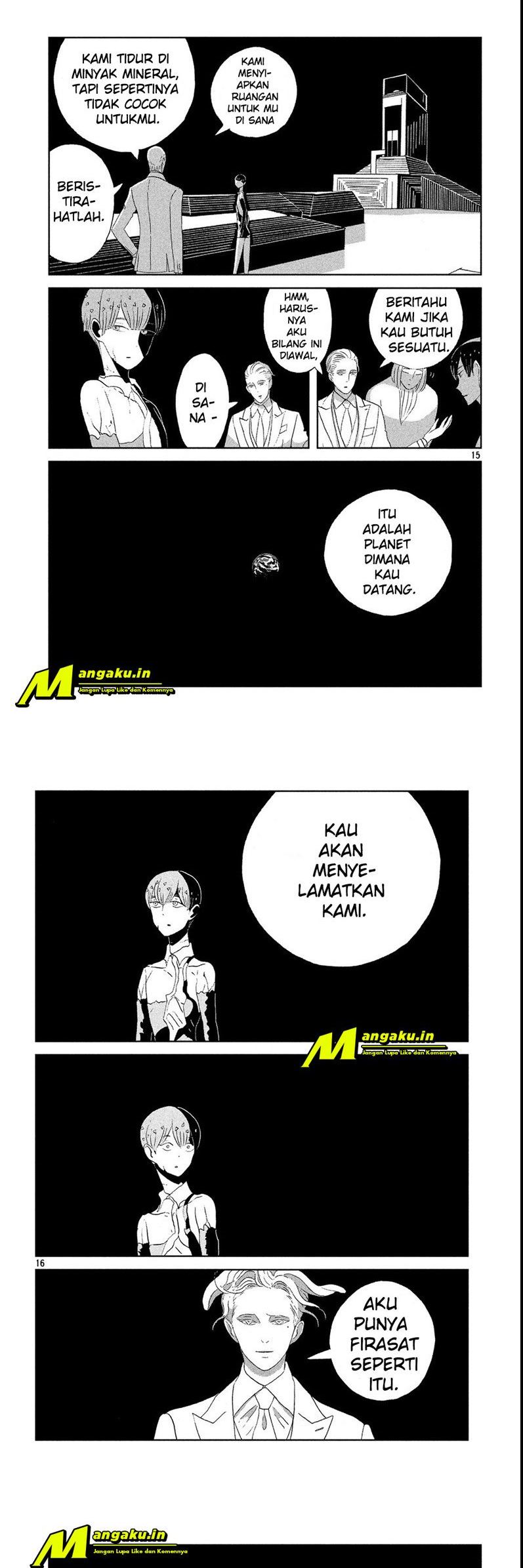 Houseki no Kuni Chapter 55 Gambar 8