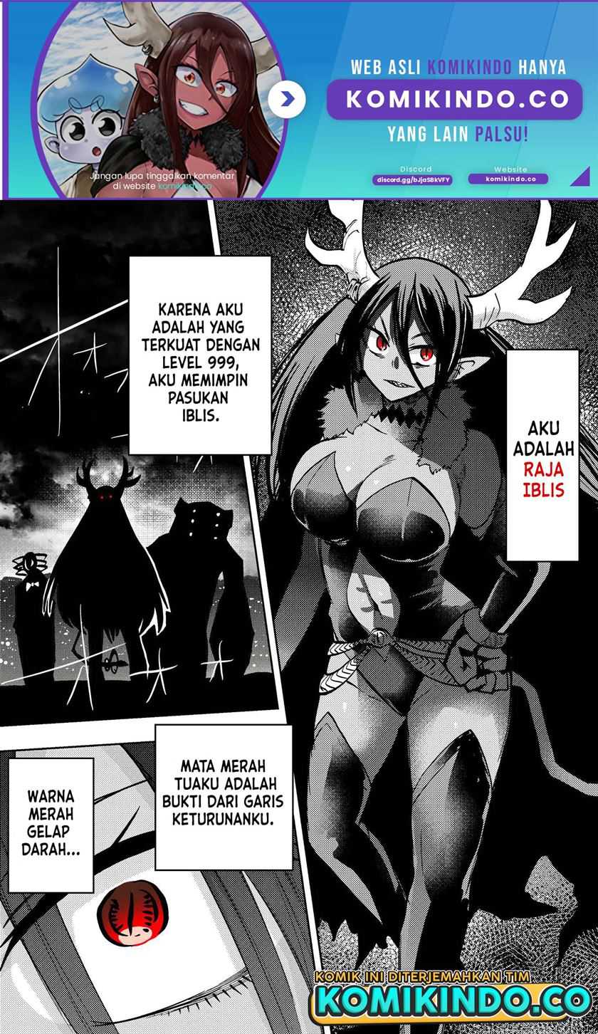 Baca Manga Level 999 Demon Lord and a Level 1 Slime Chapter 1 Gambar 2