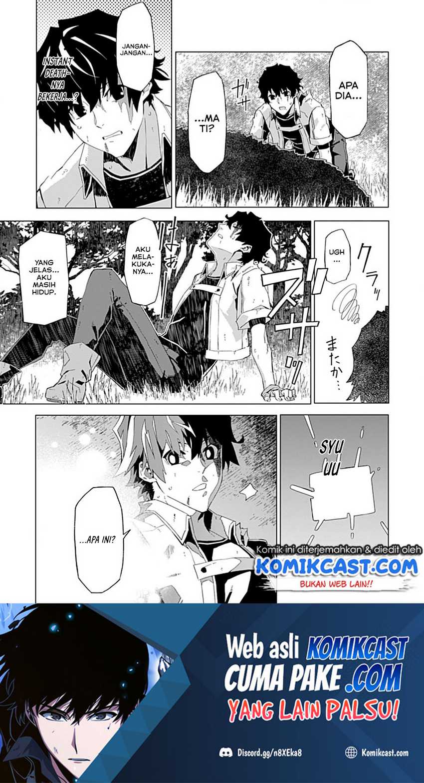 Sokushi to Hametsu no Saijaku Majutsushi Chapter 1 Gambar 44