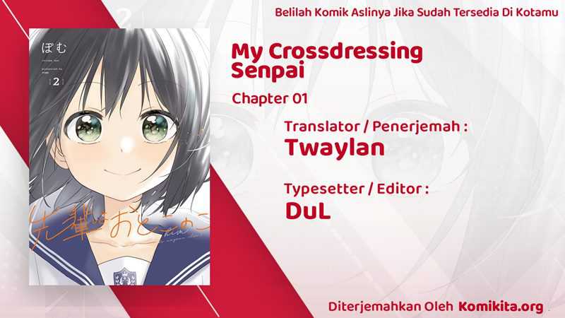 My Crossdressing Senpai Chapter 1 Gambar 3