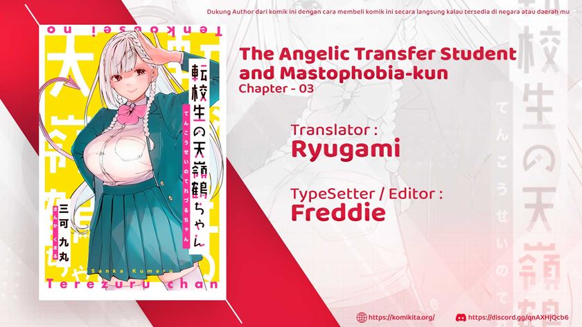 The Angelic Transfer Student and Mastophobia-kun Chapter 3 Gambar 3