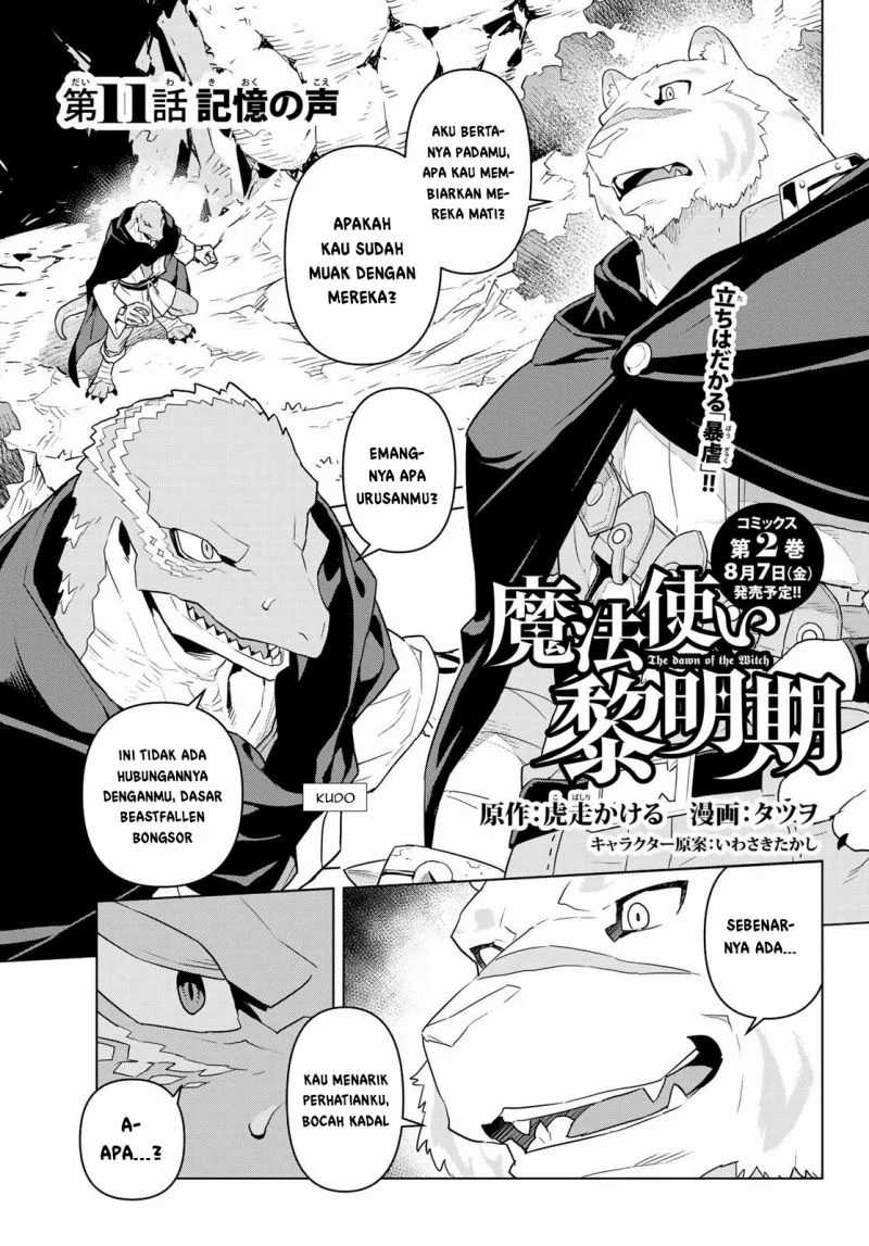 Mahoutsukai Reimeiki Chapter 11 Gambar 4