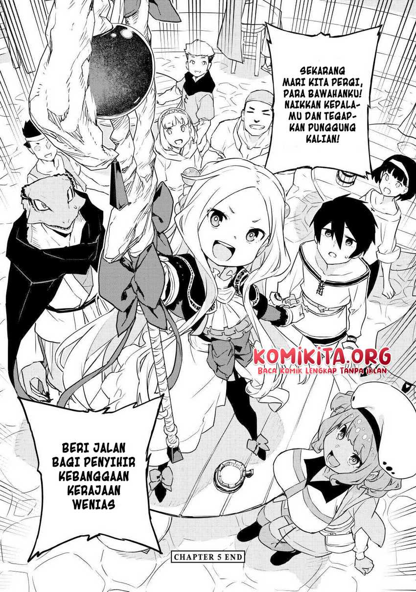 Mahoutsukai Reimeiki Chapter 5 Gambar 36