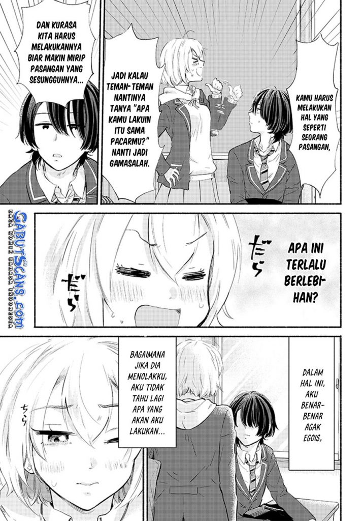 Nee, Mou Isso Tsukiacchau? Osananajimi no Bishoujo ni Tanomarete, Camo Kareshi Hajimemashita Chapter 4 Gambar 14