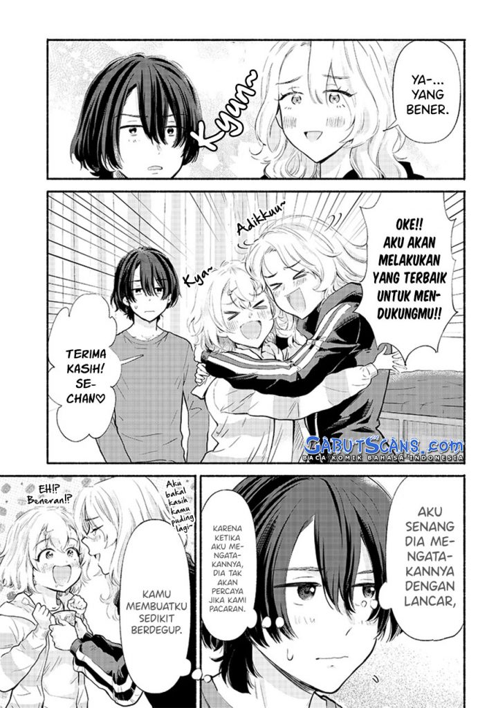 Nee, Mou Isso Tsukiacchau? Osananajimi no Bishoujo ni Tanomarete, Camo Kareshi Hajimemashita Chapter 4 Gambar 8