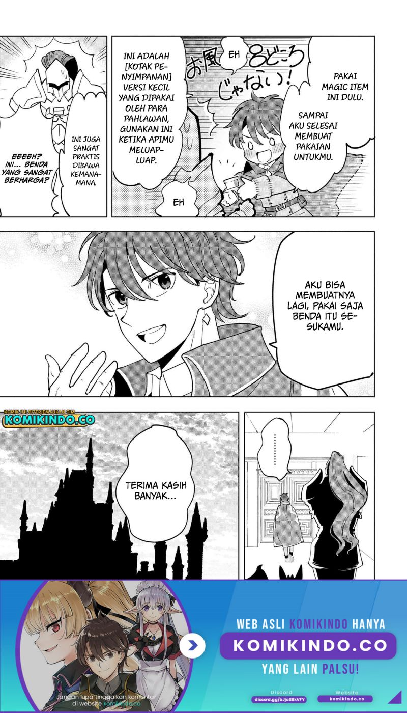 Souzou Renkinjutsushi wa Jiyuu wo Ouka suru: Kokyou wo Tsuihou saretara, Maou no Ohizamoto de Chouzetsu Kouka no Magic Item Tsukuri-houdai ni Narimashita Chapter 7.2 Gambar 11