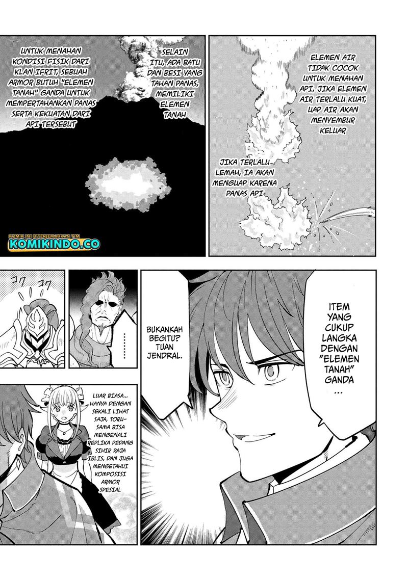 Souzou Renkinjutsushi wa Jiyuu wo Ouka suru: Kokyou wo Tsuihou saretara, Maou no Ohizamoto de Chouzetsu Kouka no Magic Item Tsukuri-houdai ni Narimashita Chapter 6.2 Gambar 22