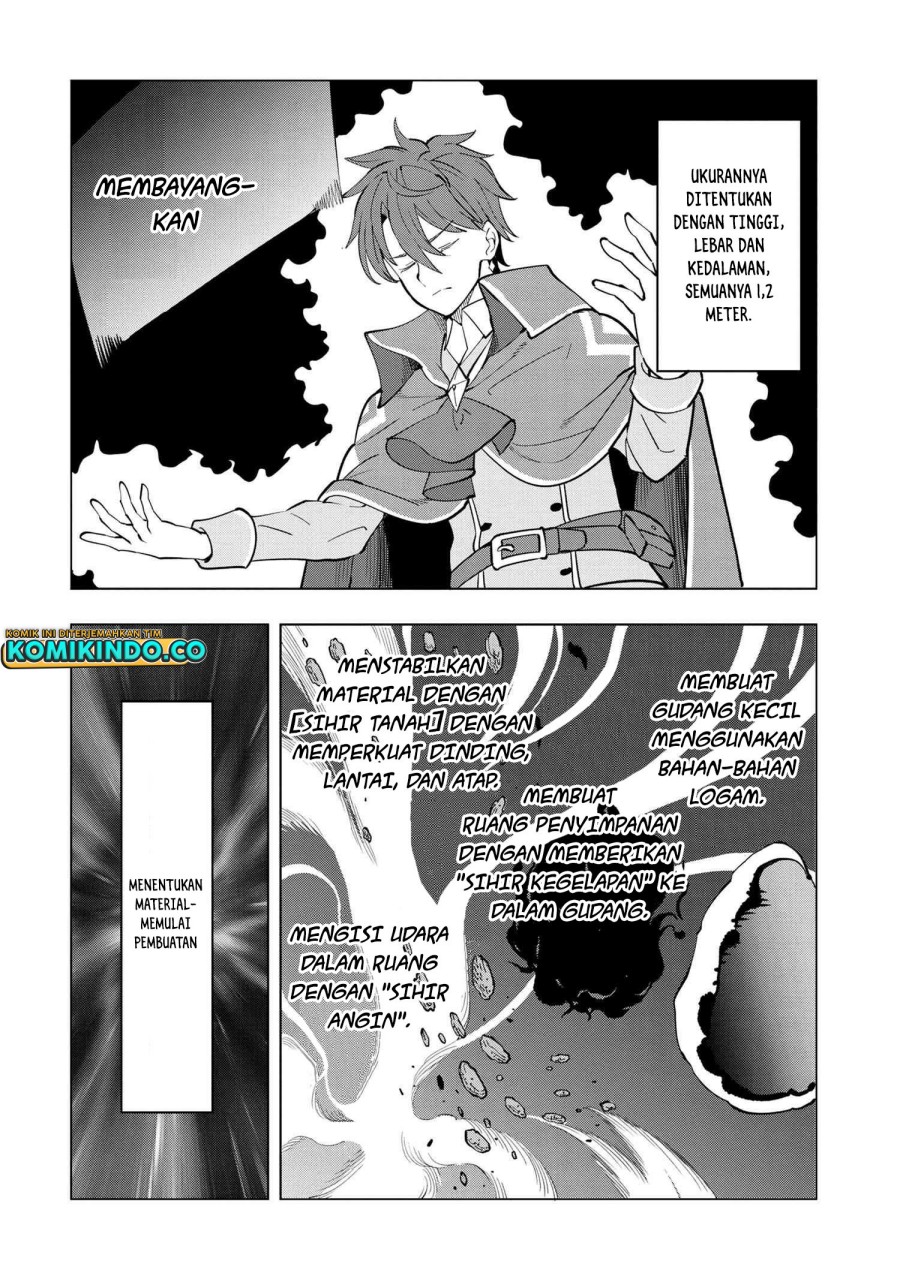 Souzou Renkinjutsushi wa Jiyuu wo Ouka suru: Kokyou wo Tsuihou saretara, Maou no Ohizamoto de Chouzetsu Kouka no Magic Item Tsukuri-houdai ni Narimashita Chapter 4.2 Gambar 15