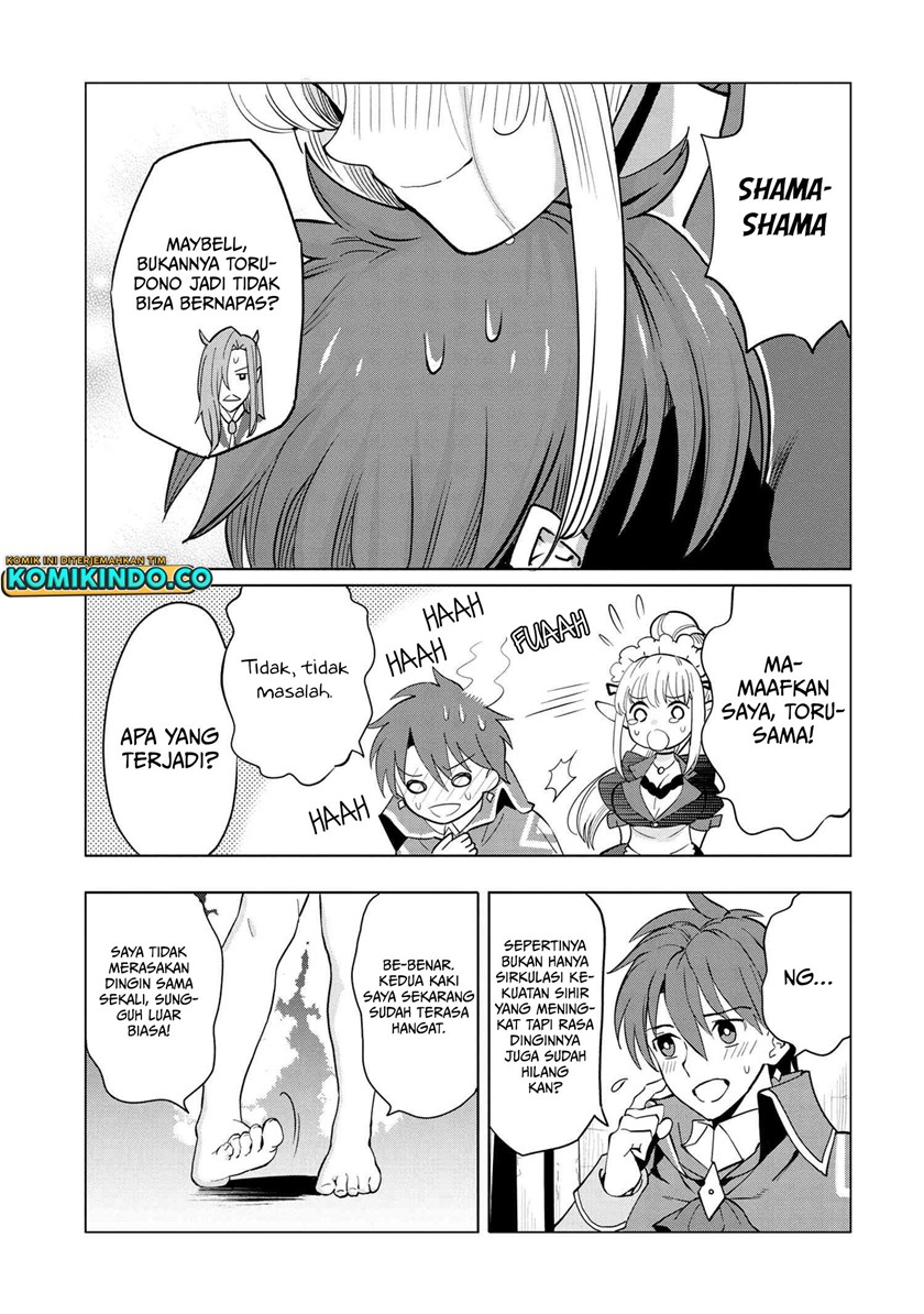 Souzou Renkinjutsushi wa Jiyuu wo Ouka suru: Kokyou wo Tsuihou saretara, Maou no Ohizamoto de Chouzetsu Kouka no Magic Item Tsukuri-houdai ni Narimashita Chapter 3.2 Gambar 18