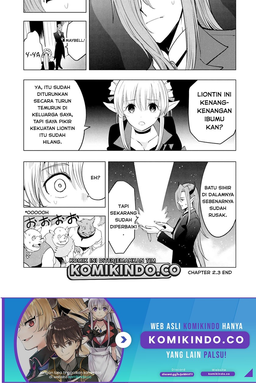 Souzou Renkinjutsushi wa Jiyuu wo Ouka suru: Kokyou wo Tsuihou saretara, Maou no Ohizamoto de Chouzetsu Kouka no Magic Item Tsukuri-houdai ni Narimashita Chapter 2.2 Gambar 11