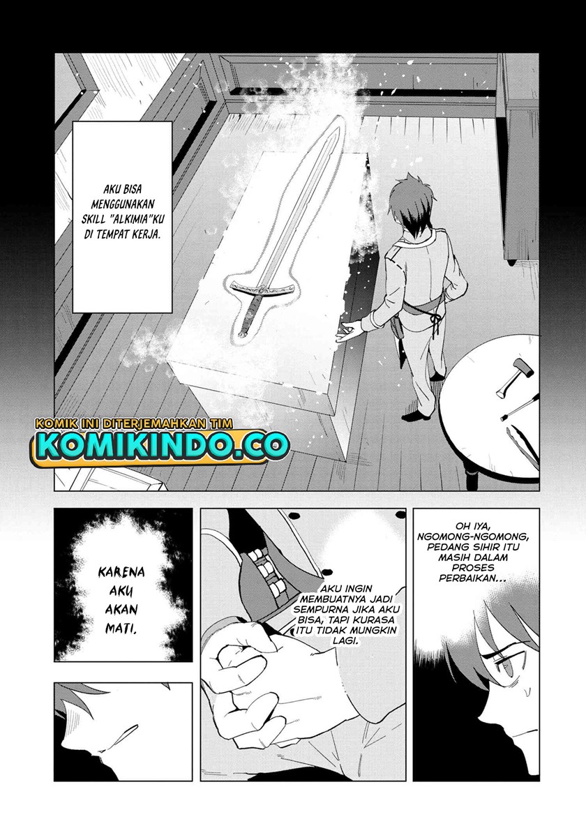 Souzou Renkinjutsushi wa Jiyuu wo Ouka suru: Kokyou wo Tsuihou saretara, Maou no Ohizamoto de Chouzetsu Kouka no Magic Item Tsukuri-houdai ni Narimashita Chapter 1.2 Gambar 4