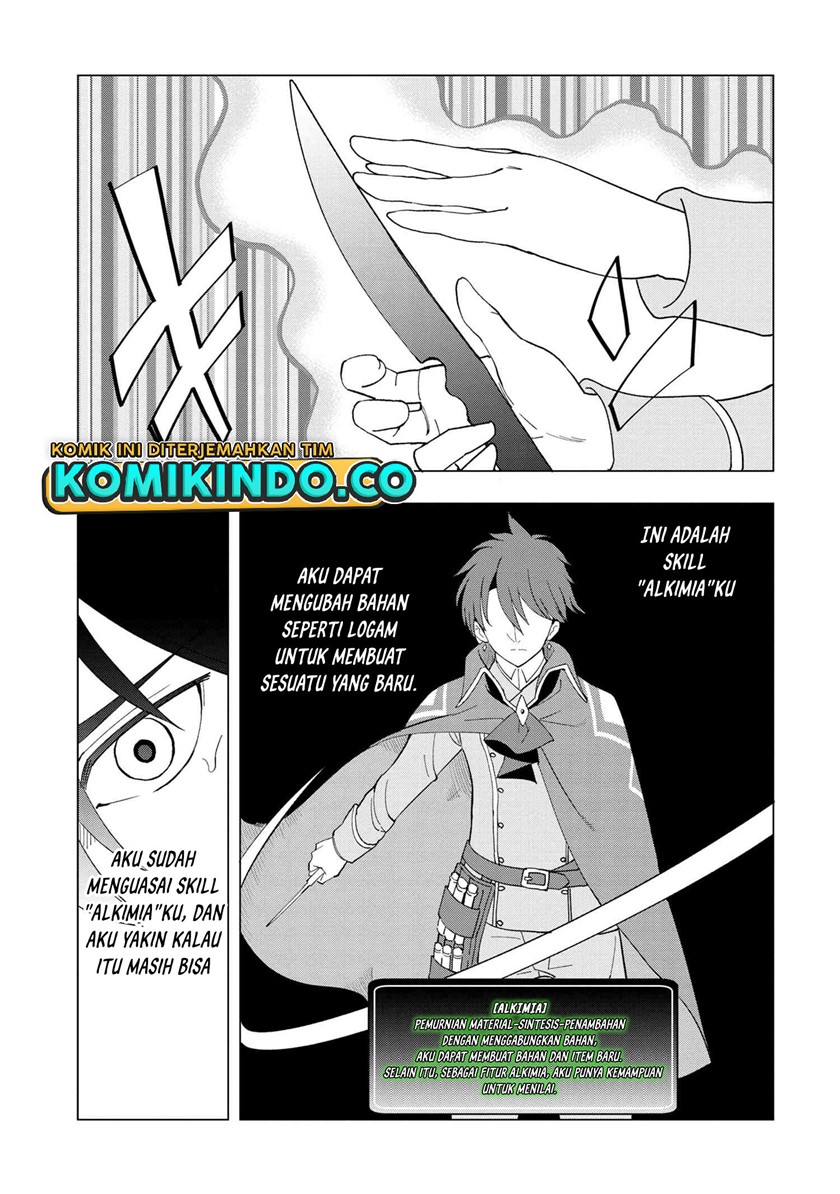 Souzou Renkinjutsushi wa Jiyuu wo Ouka suru: Kokyou wo Tsuihou saretara, Maou no Ohizamoto de Chouzetsu Kouka no Magic Item Tsukuri-houdai ni Narimashita Chapter 1.2 Gambar 6