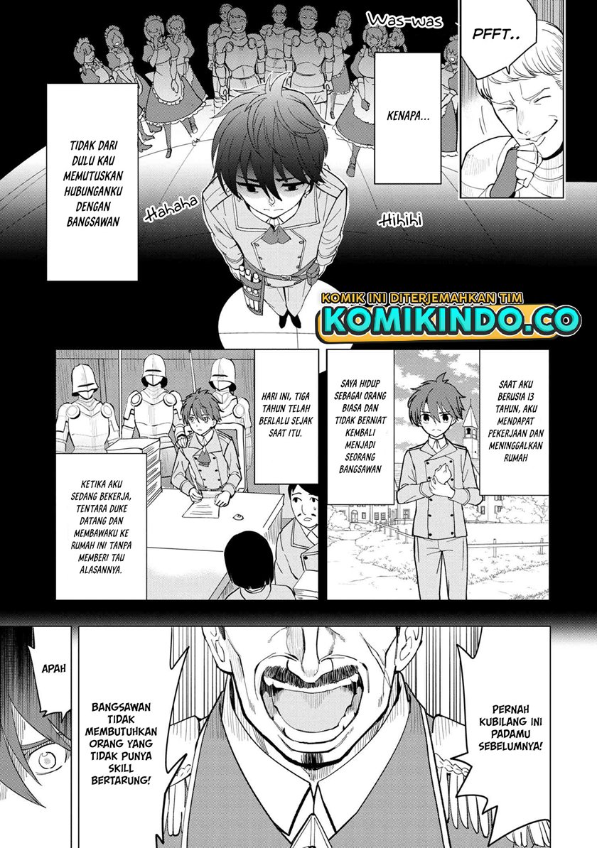 Souzou Renkinjutsushi wa Jiyuu wo Ouka suru: Kokyou wo Tsuihou saretara, Maou no Ohizamoto de Chouzetsu Kouka no Magic Item Tsukuri-houdai ni Narimashita Chapter 1.1 Gambar 7