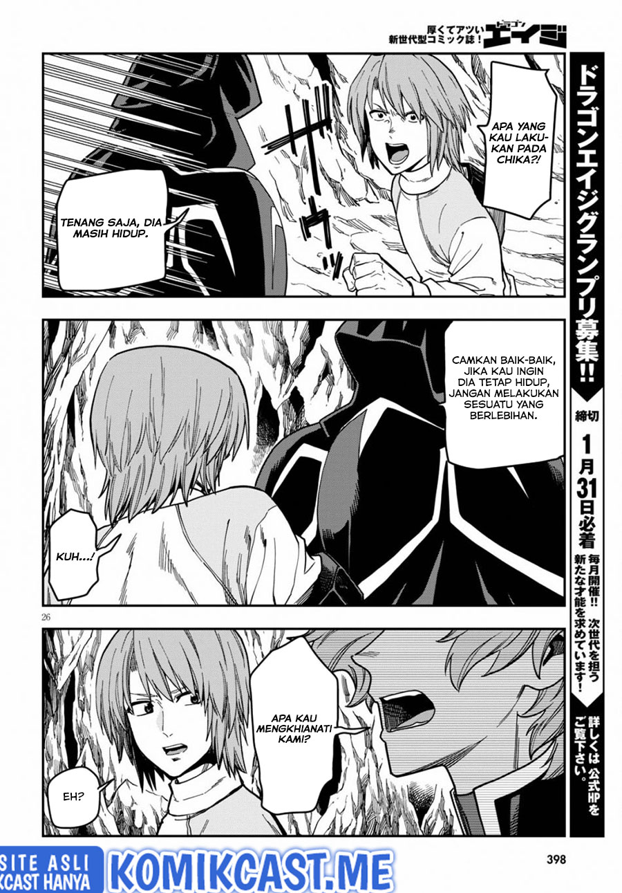 Konjiki no Moji Tsukai: Yuusha Yonin ni Makikomareta Unique Cheat Chapter 83 Gambar 27