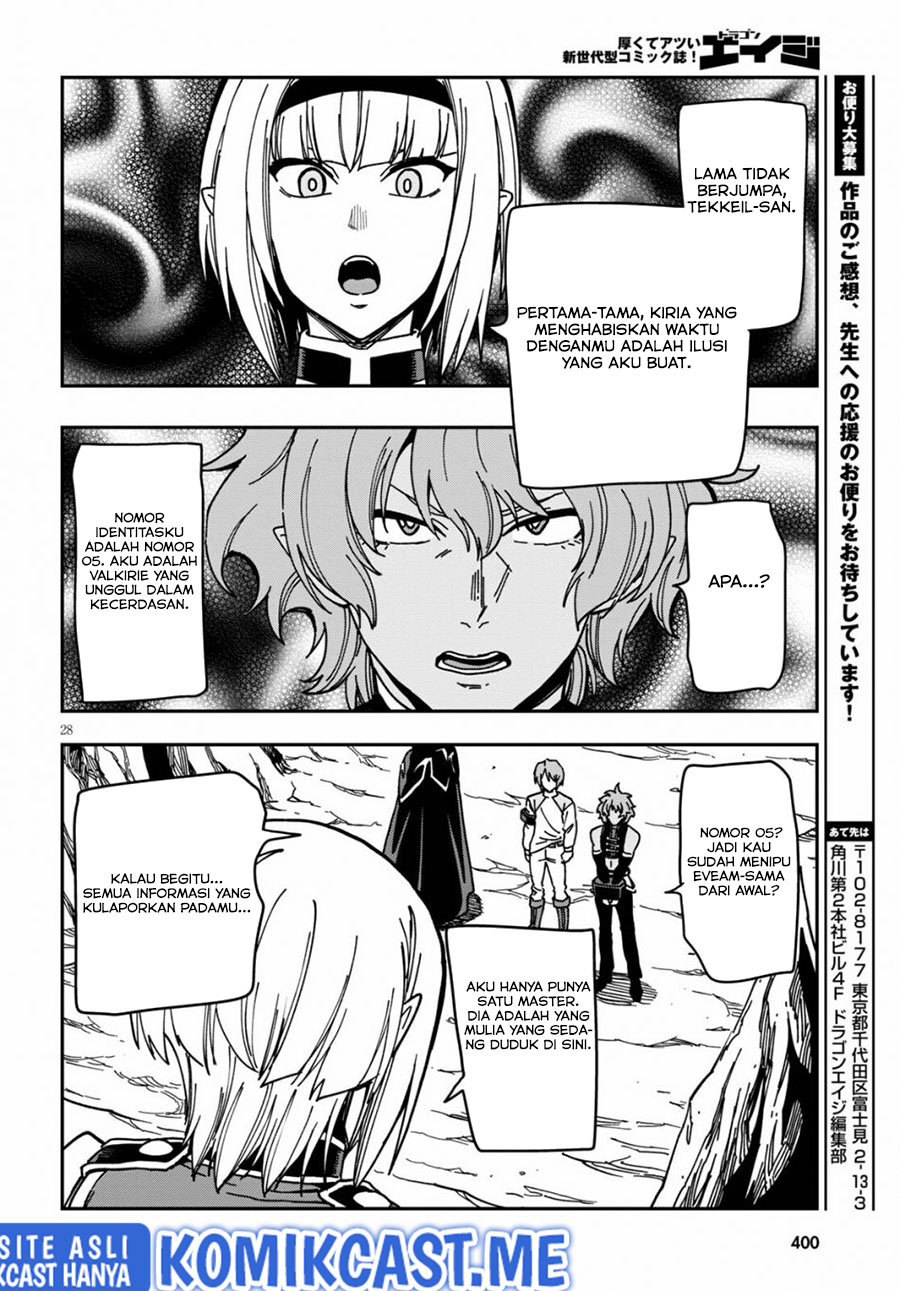 Konjiki no Moji Tsukai: Yuusha Yonin ni Makikomareta Unique Cheat Chapter 83 Gambar 29