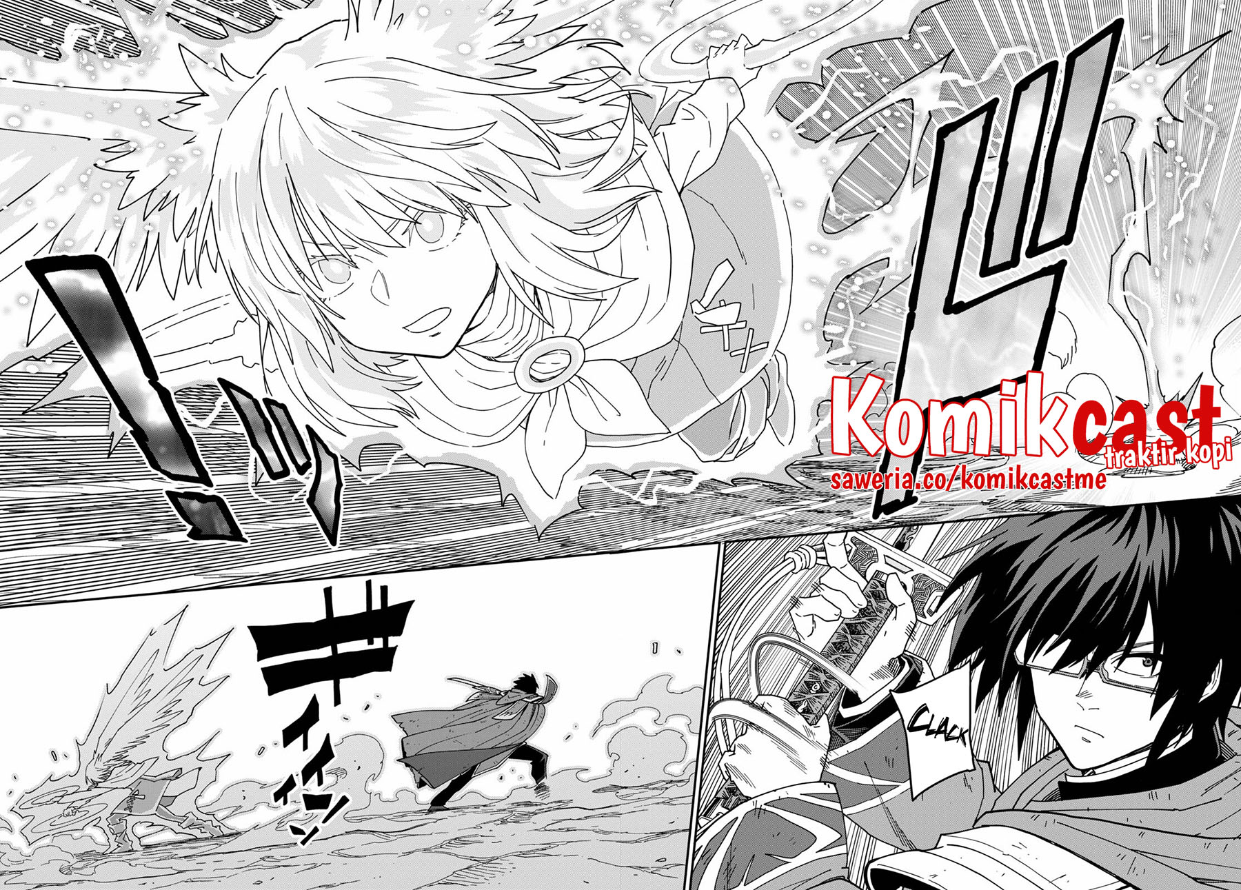 Konjiki no Moji Tsukai: Yuusha Yonin ni Makikomareta Unique Cheat Chapter 82.2 Gambar 10