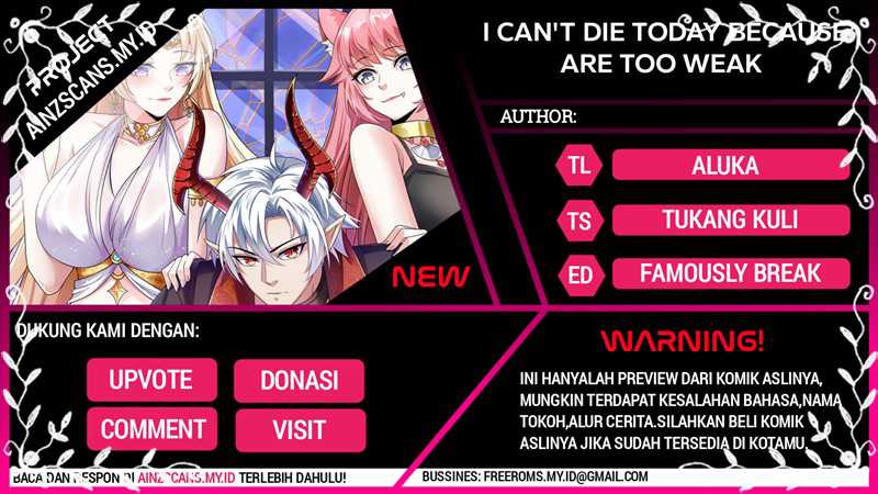 Baca Komik I Can’t Die Today Because You Are Too Weak Chapter 7 Gambar 1