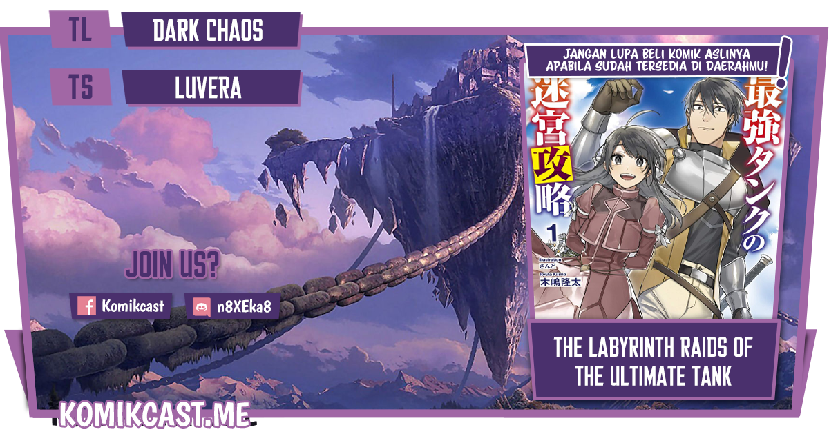 Baca Komik The Labyrinth Raids of the Ultimate Tank ~The Tank Possessing a Rare 9,999 Endurance Skill was Expelled from the Hero Party~ Chapter 13.2 Gambar 1
