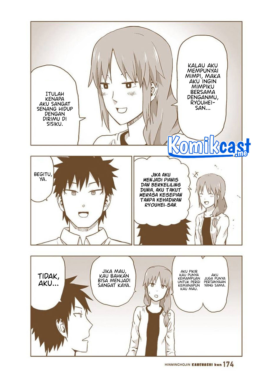 Hinmin Choujin Kanenashi-kun Chapter 40 END Gambar 16