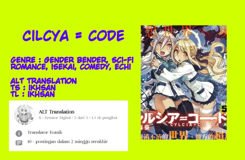 Baca Komik Cylcia=Code Chapter 5 Gambar 1