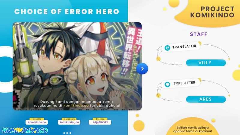 Baca Komik Choice of Error Hero Chapter 3 Gambar 1