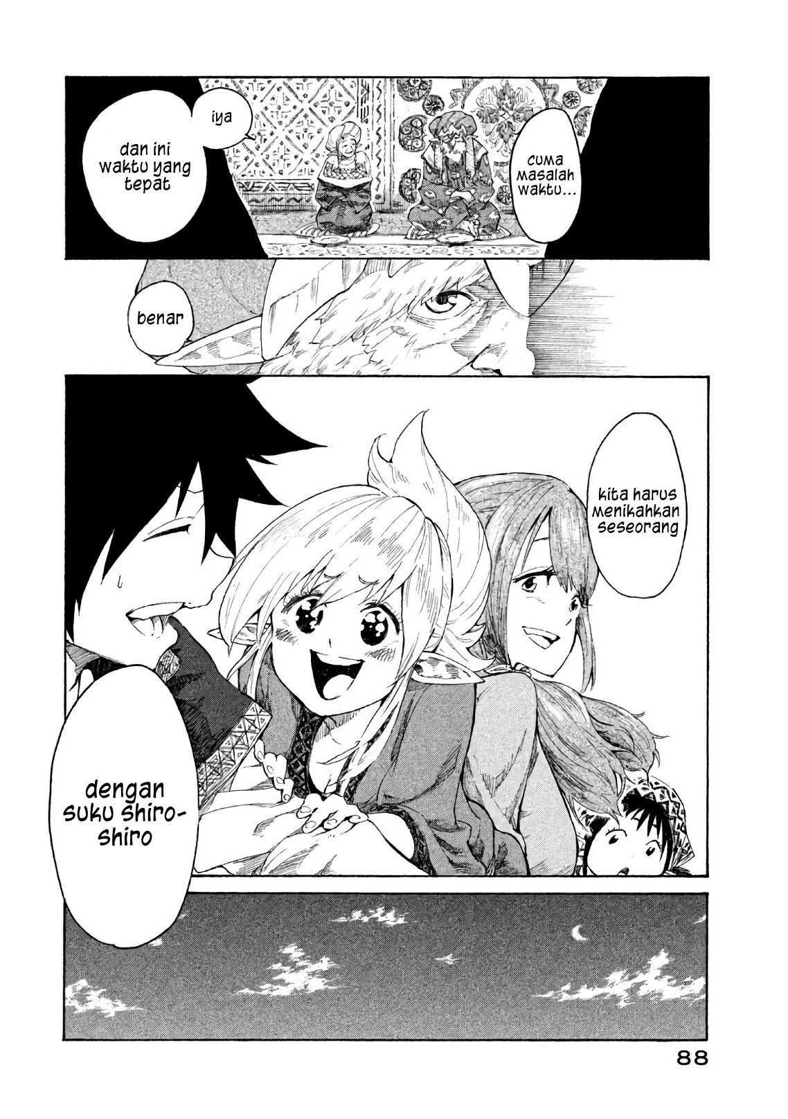 Mazumeshi Elf to Yuubokugurashi Chapter 2 Gambar 41