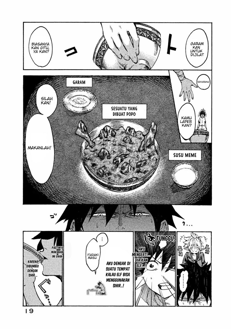 Mazumeshi Elf to Yuubokugurashi Chapter 1 Gambar 18