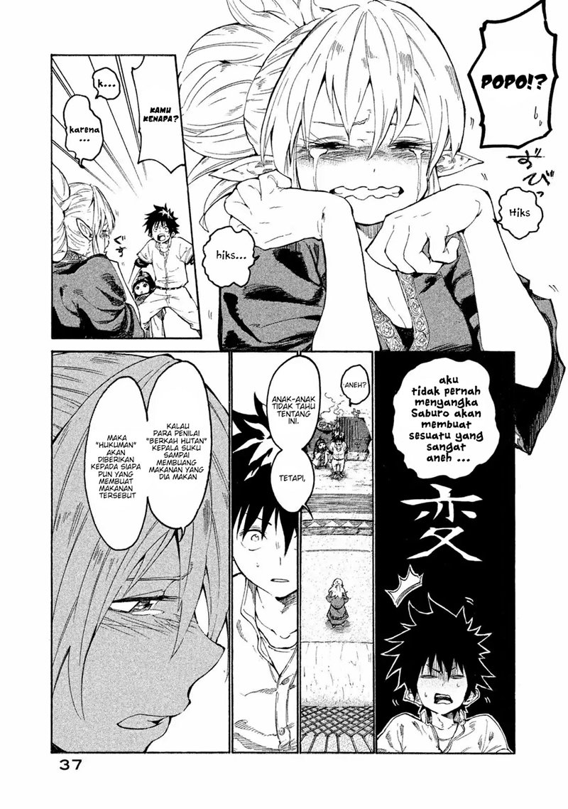 Mazumeshi Elf to Yuubokugurashi Chapter 1 Gambar 36