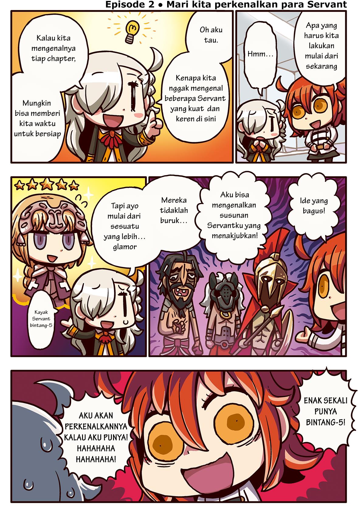 Baca Komik Motto Manga de Wakaru! Fate/Grand Order Chapter 2 Gambar 1