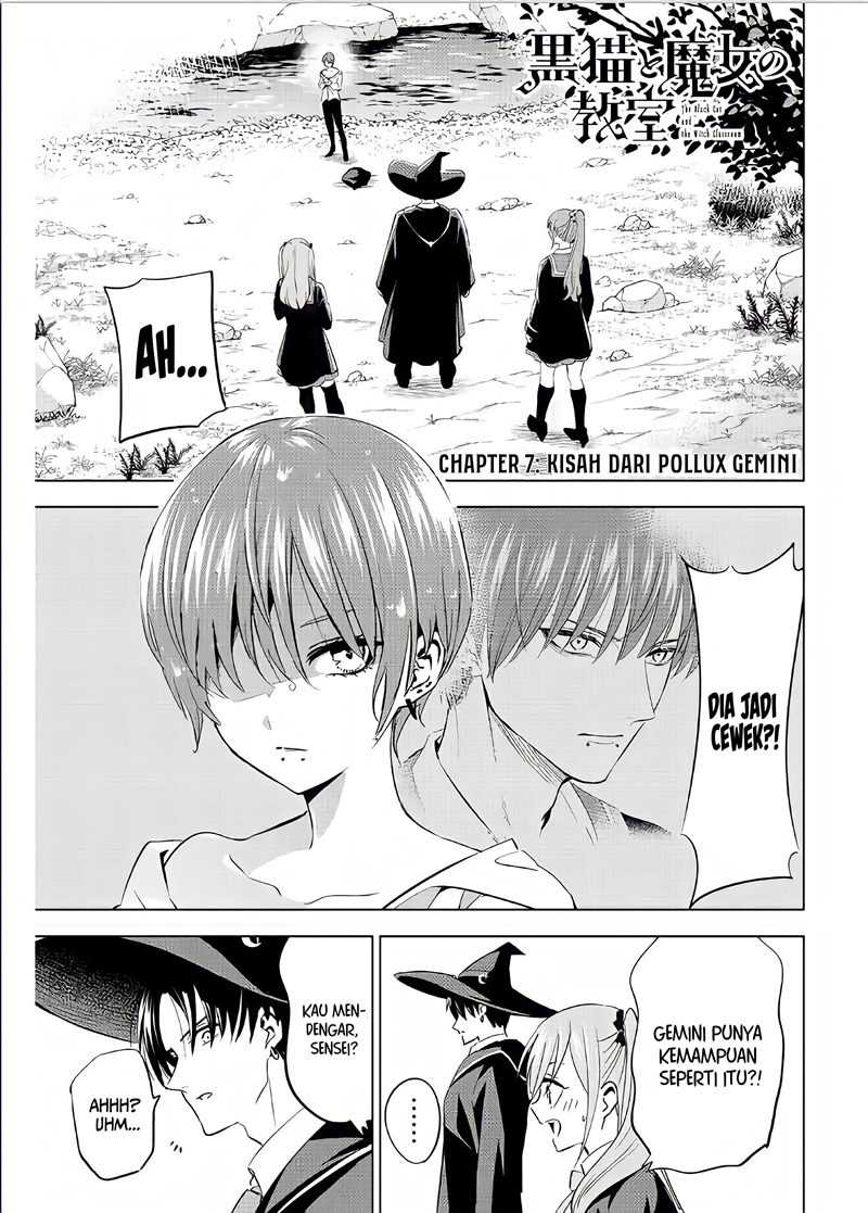 Baca Manga Kuroneko to Majo no Kyoushitsu Chapter 7 Gambar 2