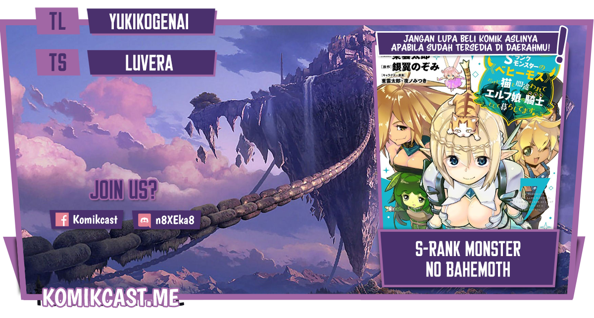 Baca Komik S-Rank Monster no Behemoth Dakedo, Neko to Machigawarete Erufu Musume no Kishi (Pet) Toshite Kurashitemasu Chapter 48 Gambar 1