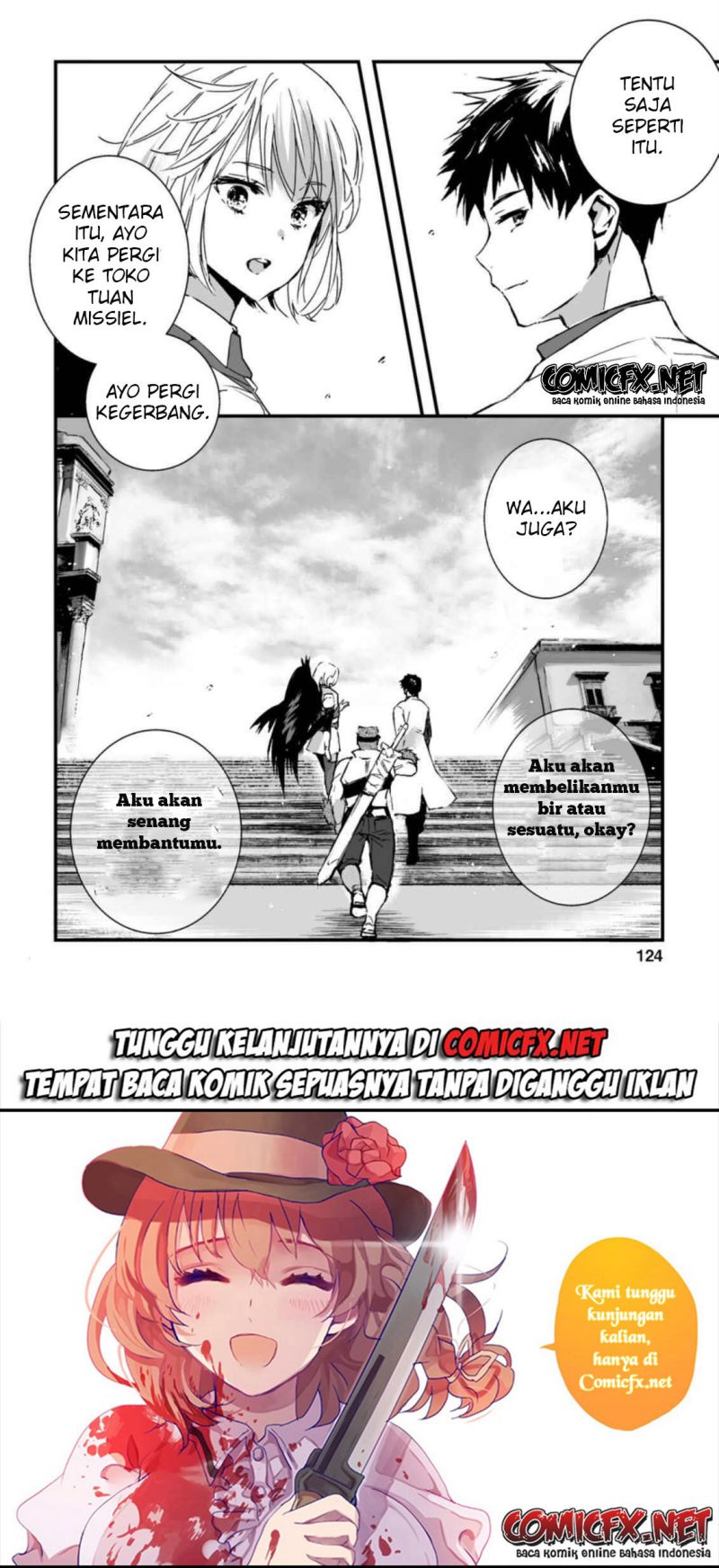 Hakui no Eiyuu Chapter 4.3 Gambar 11