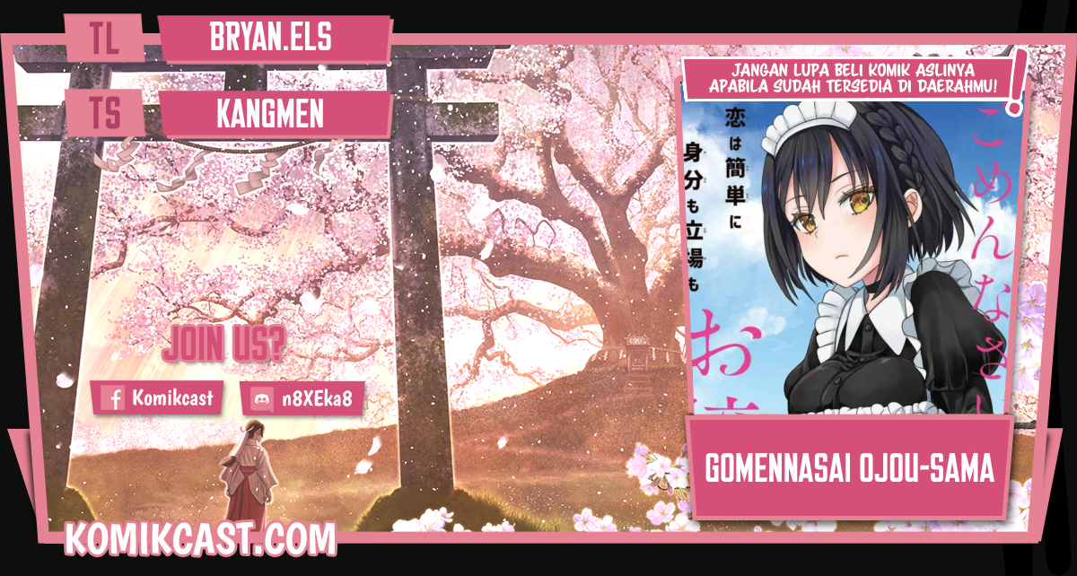 Baca Komik Gomennasai Ojou-sama, Ore wa Maid ga Suki nan desu Chapter 4.2 Gambar 1