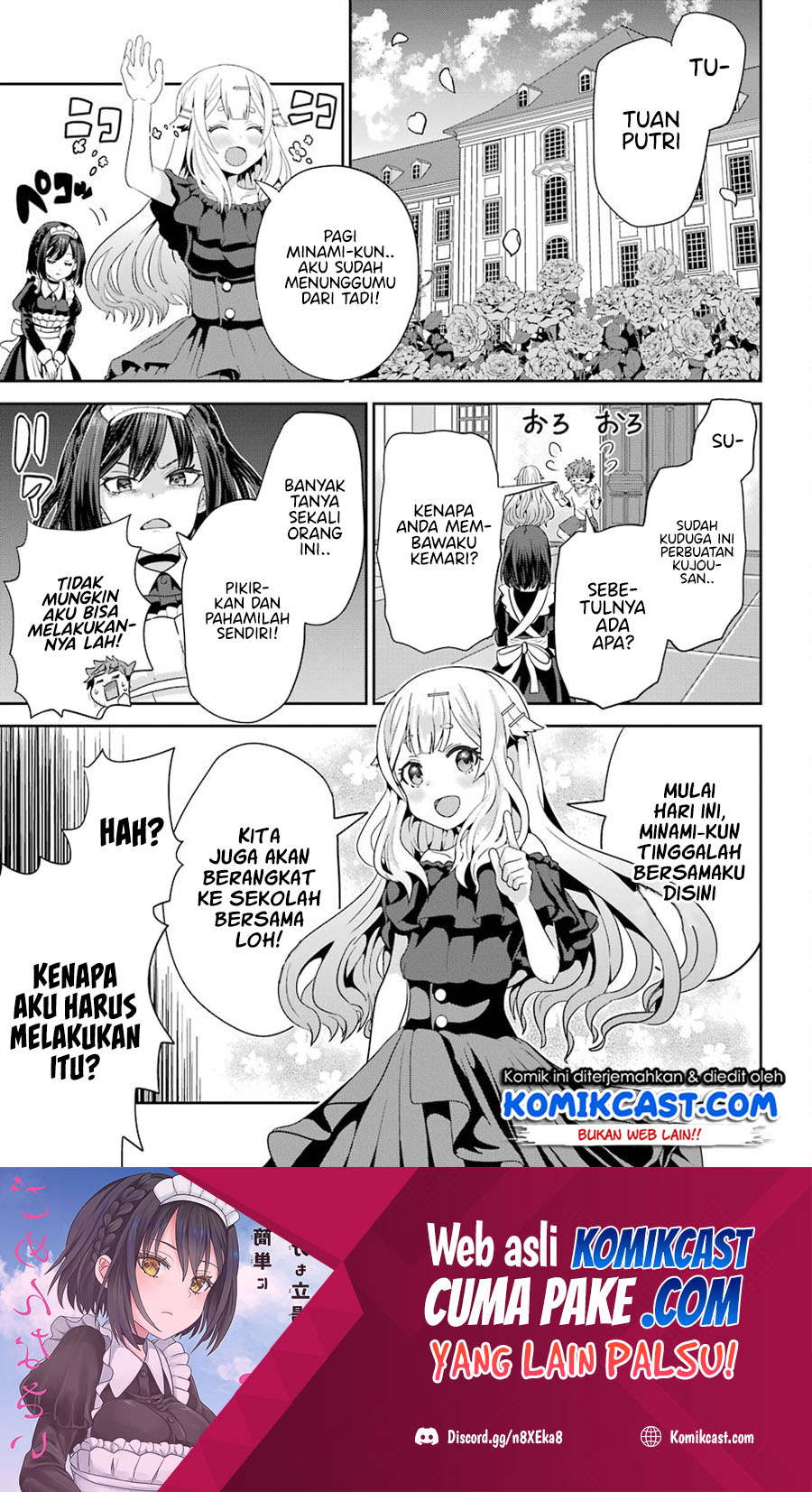 Baca Gomennasai Ojou-sama, Ore wa Maid ga Suki nan desu Chapter 1.2 Gambar 2