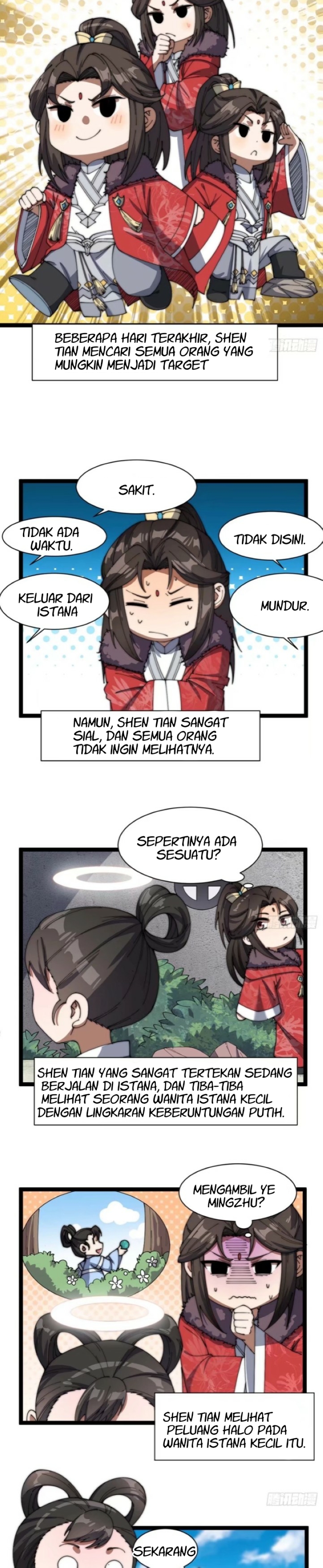 I’m Really Not the Son of Luck Chapter 4 Gambar 10