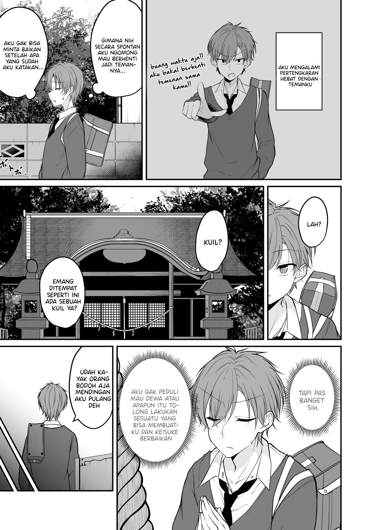 Baca Manga The Story of a Boy Who Turned Into His Best Friend’s Type Girl Chapter 1 Gambar 2