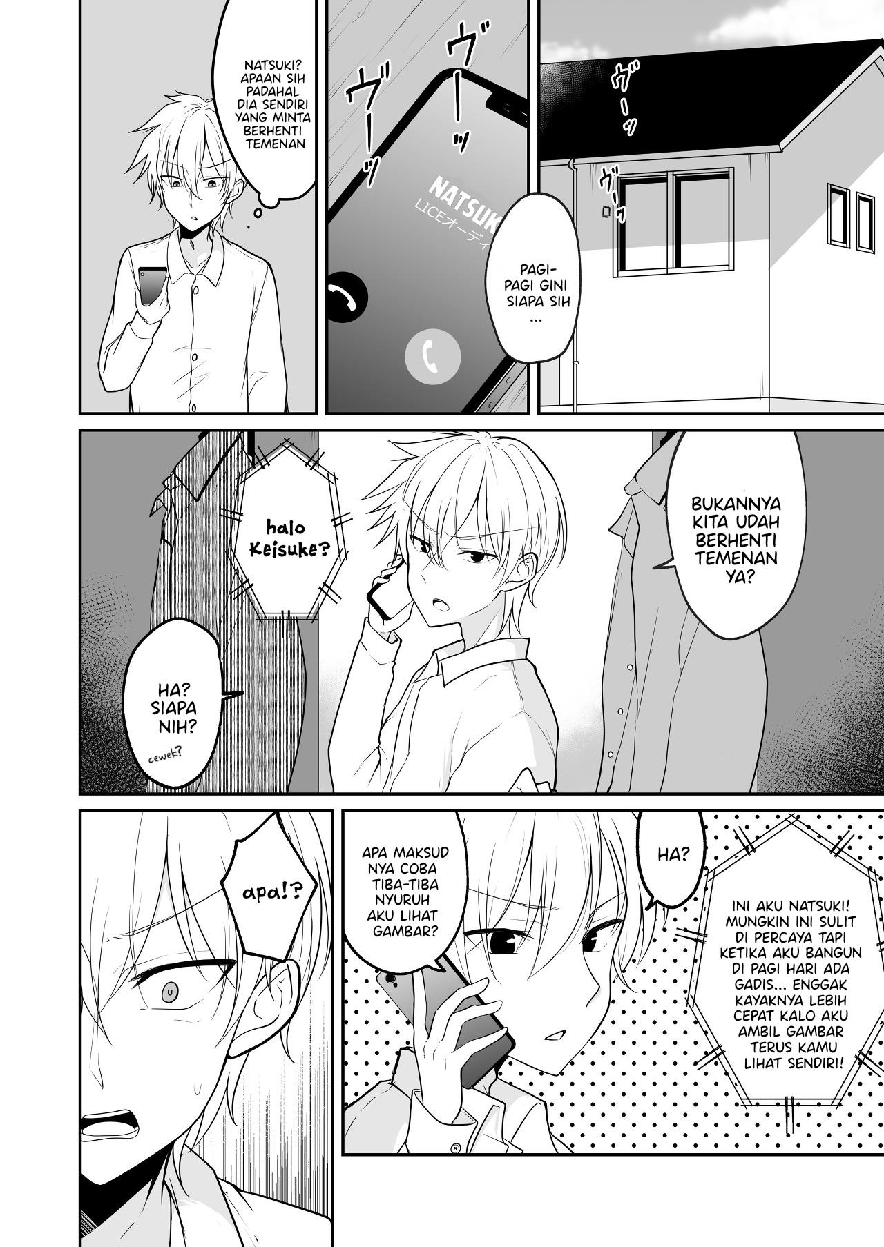 The Story of a Boy Who Turned Into His Best Friend’s Type Girl Chapter 1 Gambar 4