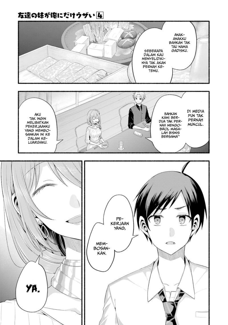 Tomodachi no Imouto ga Ore ni Dake Uzai Chapter 20 Gambar 12