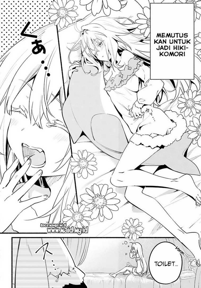 Hikikomari Kyuuketsuki no Monmon Chapter 1 Gambar 8