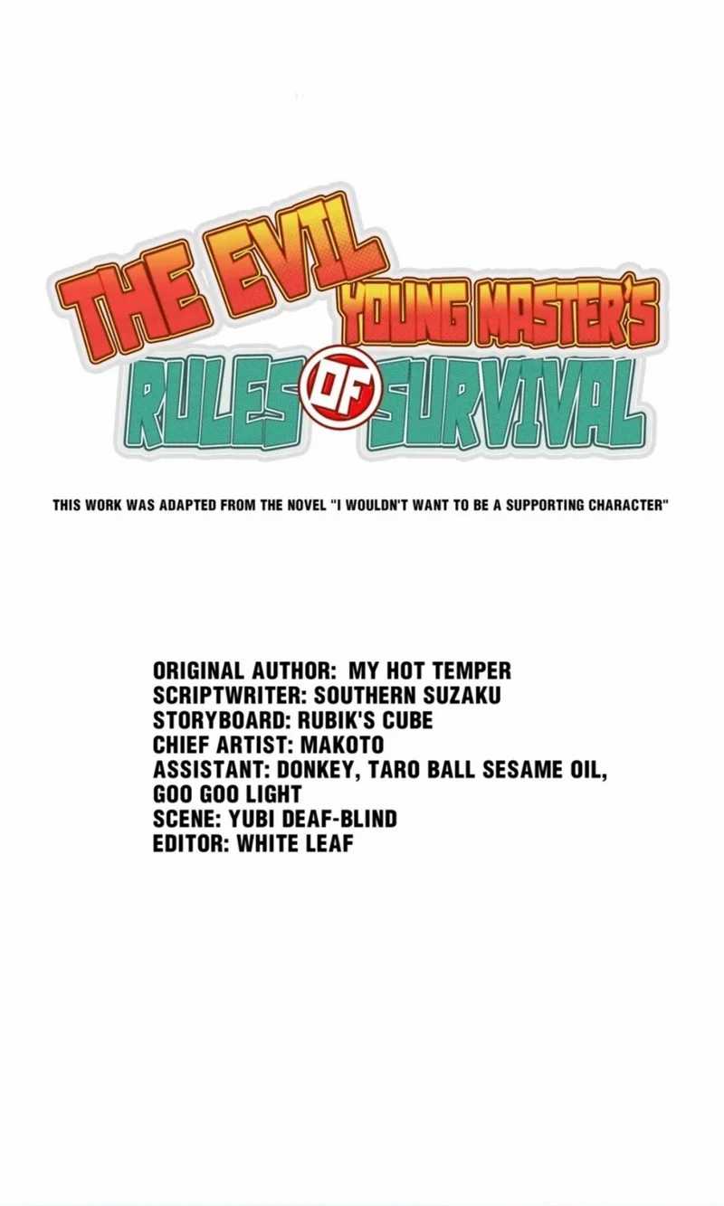 Baca Manhua The Evil Young Master’s Rules of Survival Chapter 1 Gambar 2