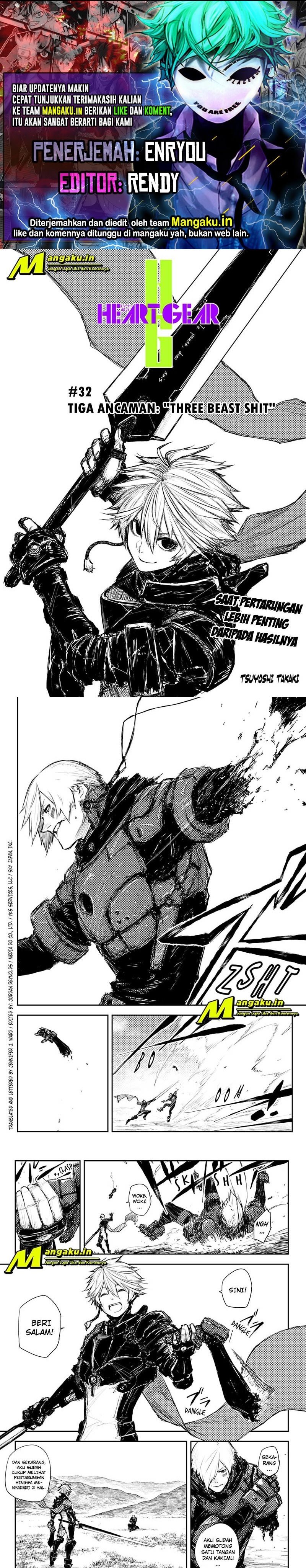 Baca Komik Heart Gear Chapter 32 Gambar 1