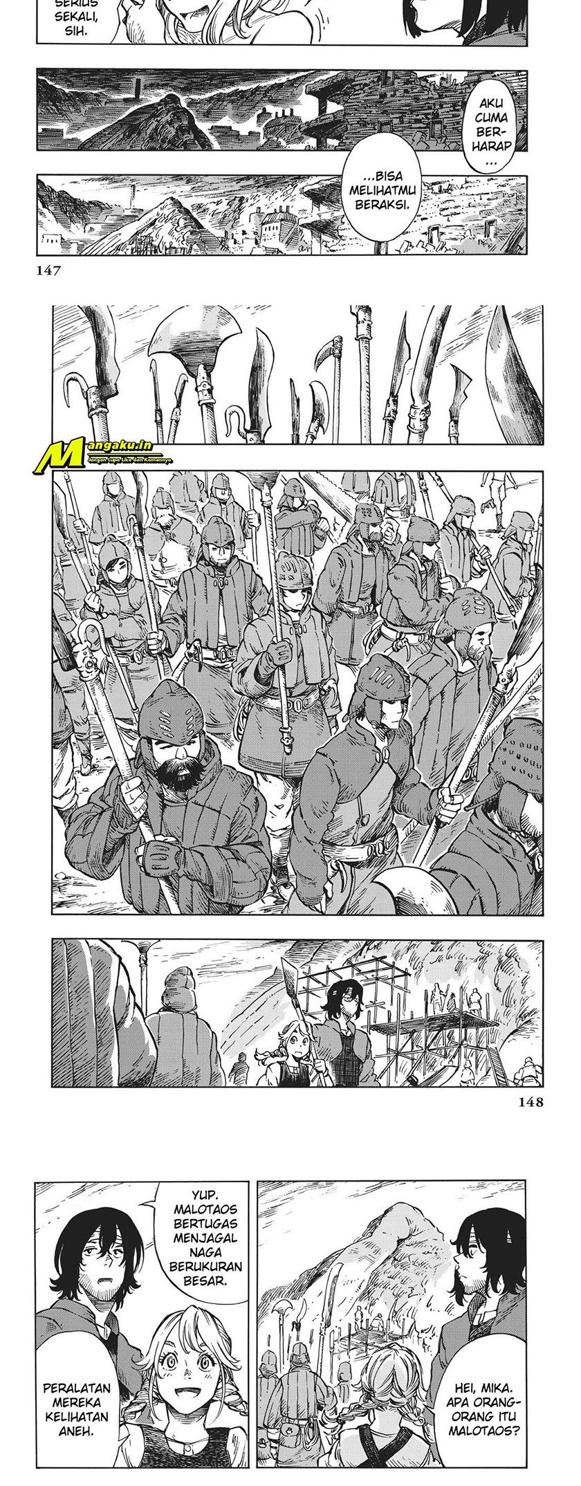 Kuutei Dragons Chapter 10.1 Gambar 6