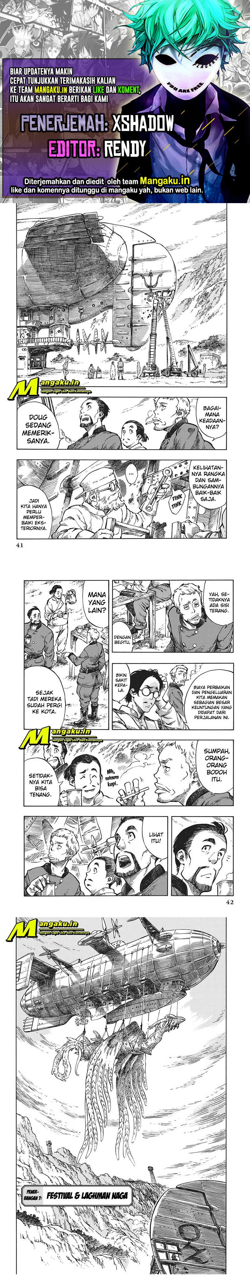 Baca Komik Kuutei Dragons Chapter 7.1 Gambar 1