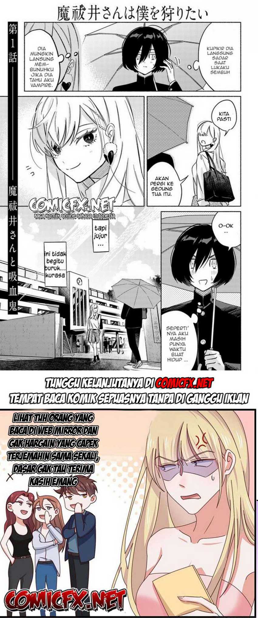 Mabarai-san Hunts Me Down Chapter 1 Gambar 46