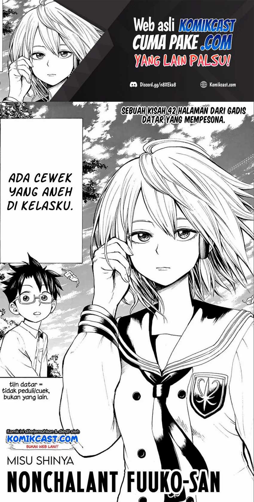 Baca Manga Nonchalant Fuuko-san Chapter .1 - Prolog Gambar 2