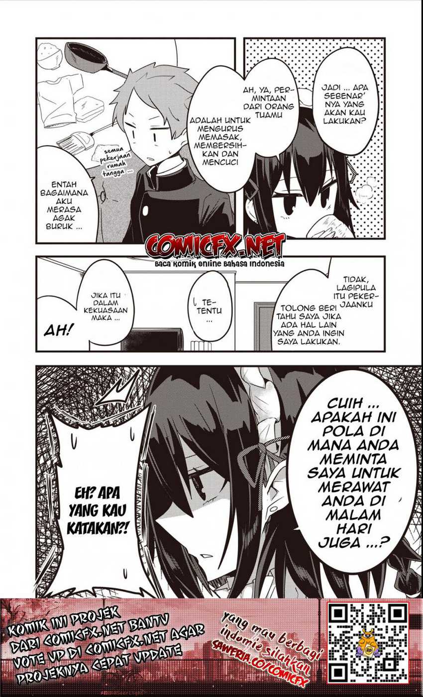 Kokoro no Koe ga Moreyasui Maid-san Chapter 1 Gambar 12